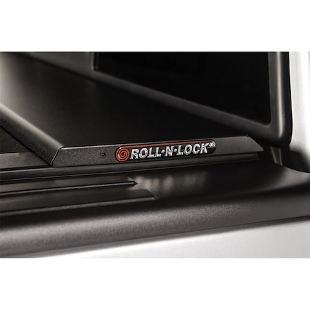 Roll N Lock Manual Retractable, Lockable, Black, Vinyl LG530M